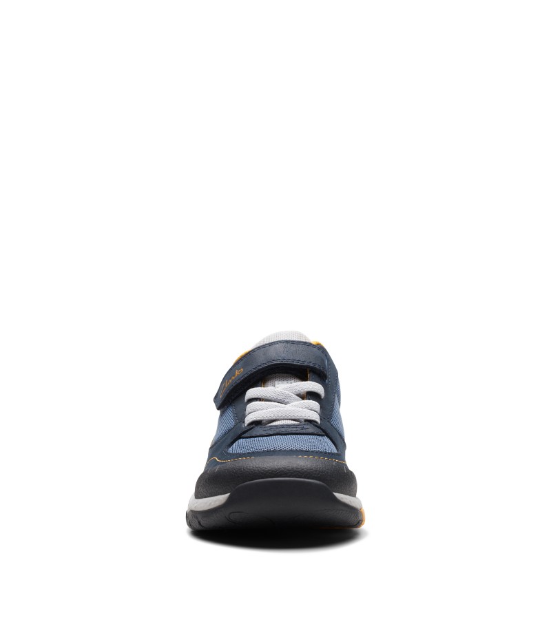 Clarks - Steggy Stride Kid Navy Combi Leather